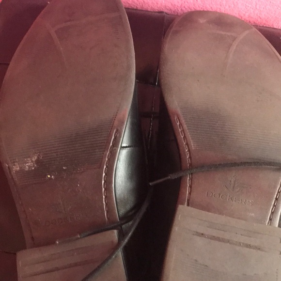 Men’s black Dockers size 10 dress shoes - Picture 4 of 4